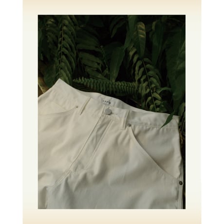 tone / MINMAL WORK PANTS / CHACOAL
