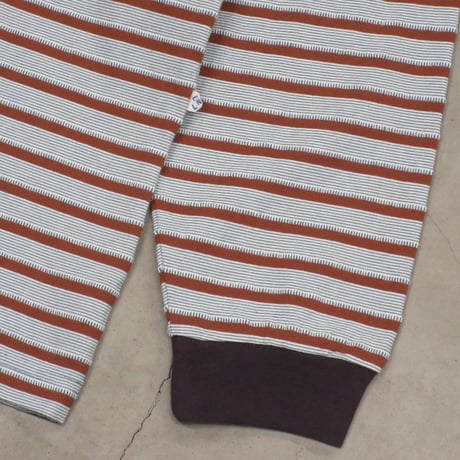 NOROLL / UNEVENNESS L/S TEE / ORANGE