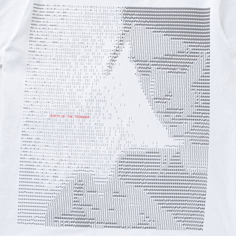 BoTT / ASCII TEE / WHITE | Sophomore