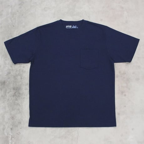 GARBAGE / PLAIN POCKET TEE / NAVY