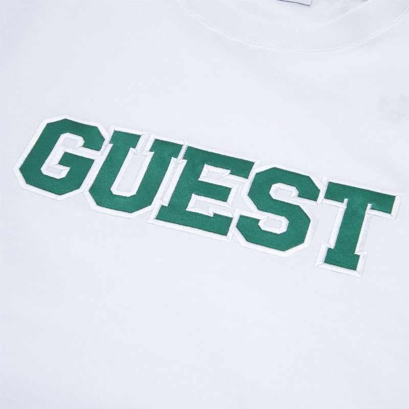 SPECIAL GUEST K.K. / SG GUEST LOGO TEE / WHITE