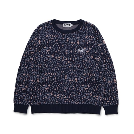 BoTT / PAINT SWEATER / NAVY