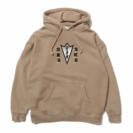 HOMBRE NINO / OVERDYE HOODED PULL OVER / SAND