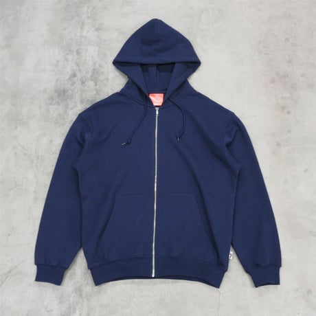TRIBE WEAR / BASIC ZIP UP HOODIE / NAVY