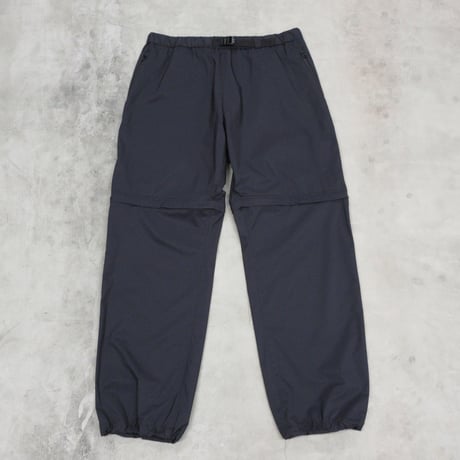 tone / WATERPROOF CONVERTIBLE PANTS / BLACK