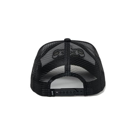 BoTT / LUXE LOGO MESH-BACK 5-PANEL CAP / BLACK