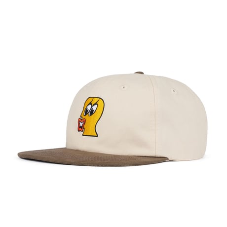 BRAIN DEAD / DUCK FACE 6 PANEL HAT / NATURAL