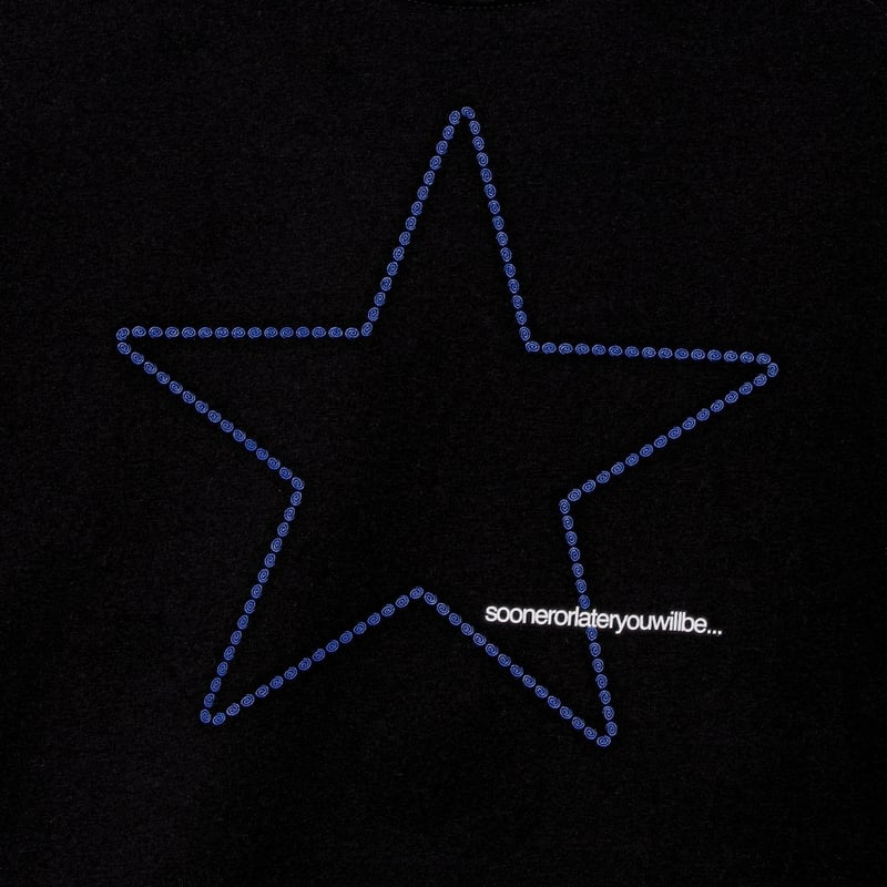 SOL soonerorlater / STAR TEE / BLACK | Sophomore