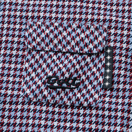 BoTT / ZIP-UP FLANNEL SHIRT / SLATE BLUE