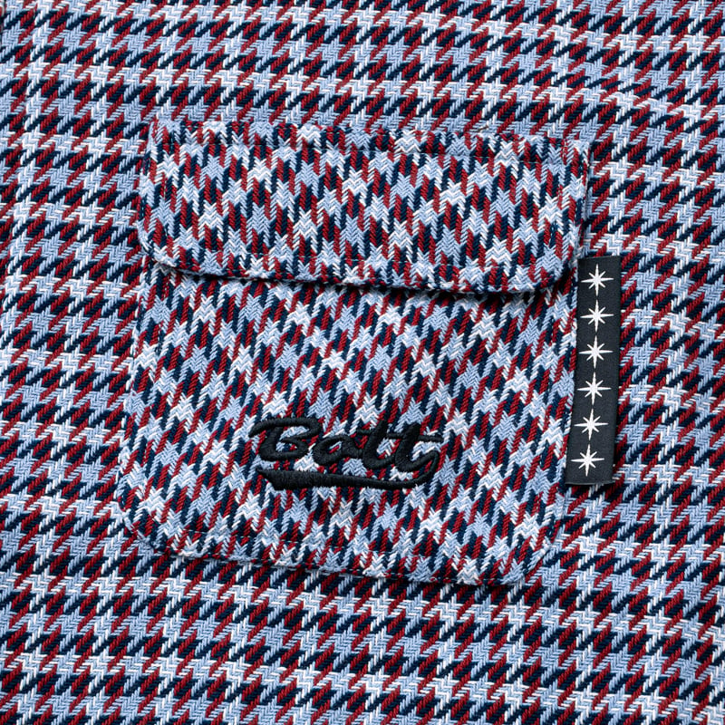 BoTT / ZIP-UP FLANNEL SHIRT / SLATE BLUE | Soph