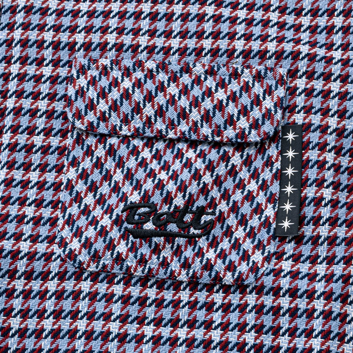 BoTT / ZIP-UP FLANNEL SHIRT / SLATE BLUE | Soph