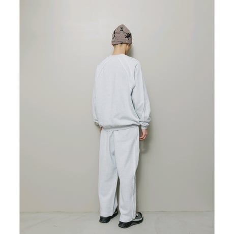 BAL / x BIKE ATHLETIC HEAVY COTTON CREW / ASH GRAY