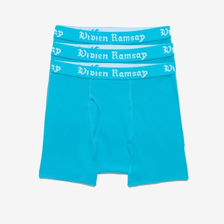 VIVIEN RAMSAY / BOXER BLIEF (3 PACK) / SKY BLUE