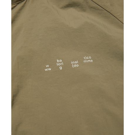 BAL / LIGHT WEIGHT WIND SHELL JACKET / BLUR
