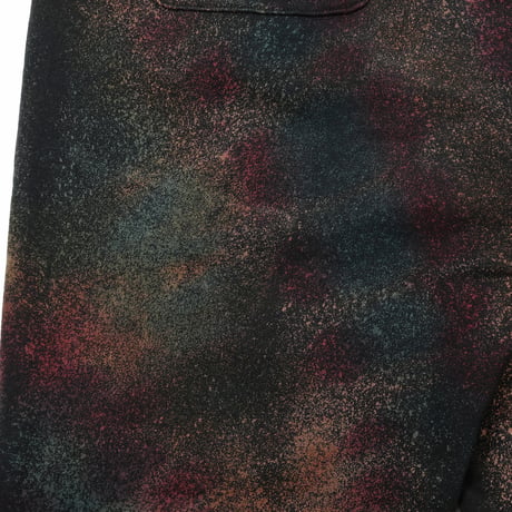 HOMBRE NINO / TIE DYE SWEAT PANTS / ORANGE BLACK