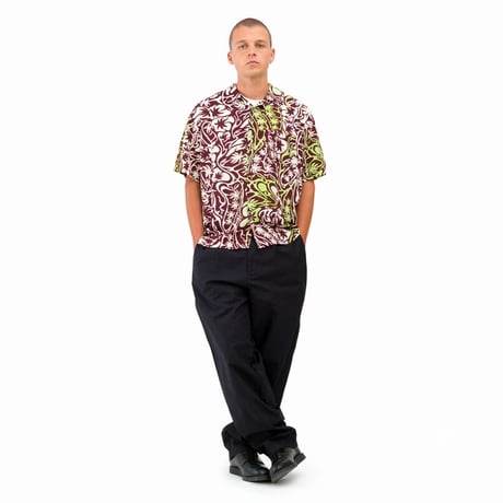 STUSSY / VOLUME PLEATED TROUSER / BLACK