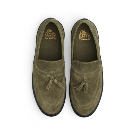 LAST RESORT AB / VM-005-LOAFER SUEDE / NEW OLIVE / BLACK
