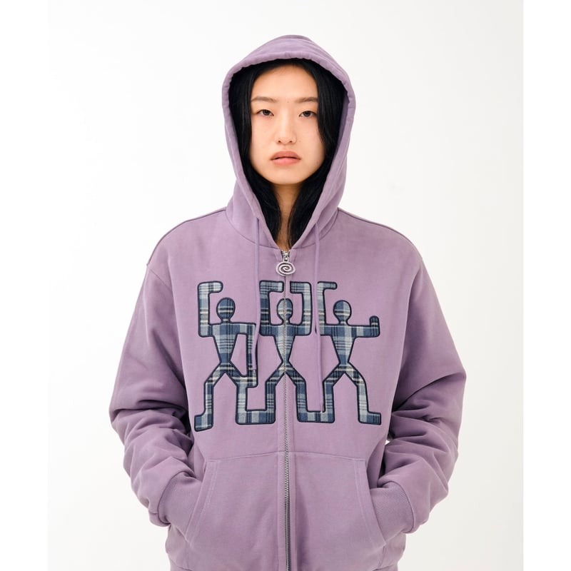 SOL soonerorlater / 3GUYS PADDED ZIP HOODIE / O