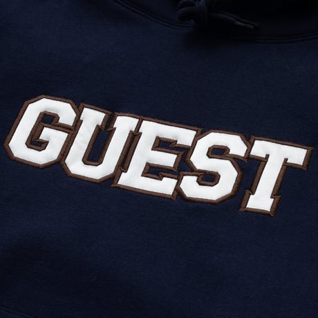 SPECIAL GUEST K.K. / SG GUEST LOGO HOODIE / NAVY