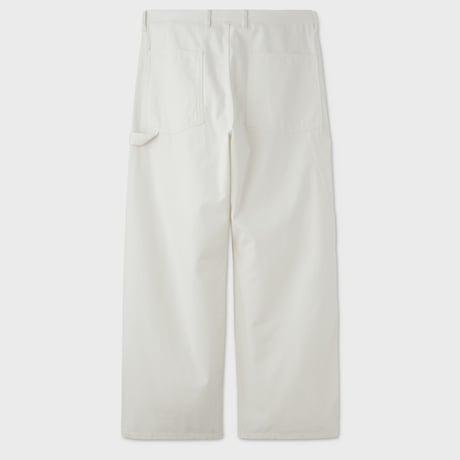 PHIGVEL MAKERS & Co. / DENIM PAINTER TROUSERS / OFF WHITE