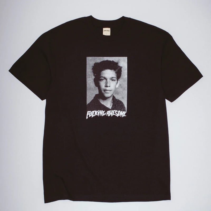 【FUCKING AWESOME】Fucking Awesome Movie Poster LS Tee Fucking Awesome Long Sleeve Movie Poster T-Shirt Black | END