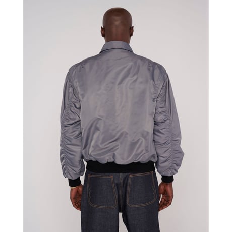 BRAIN DEAD / 3D FLIGHT JACKET / STEEL