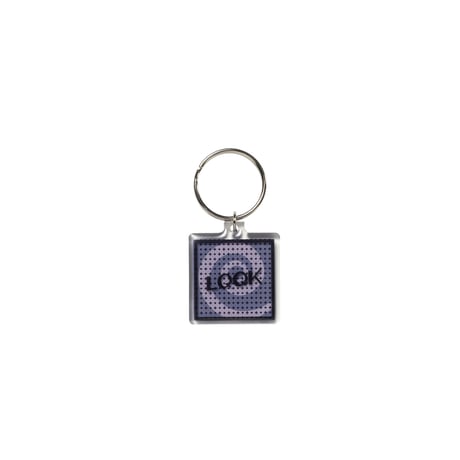 LQQK STUDIO / KEY CHAIN / CLEAR - PURPLE