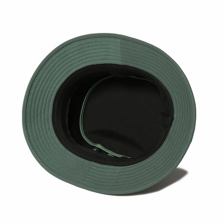 HOMBRE NINO / 2 TONE BUCKET HAT / BLACK/GREEN