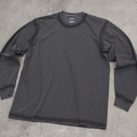 ZEPTEPI & Co. / LS TEE / THE / SEAMLINE / BLACK