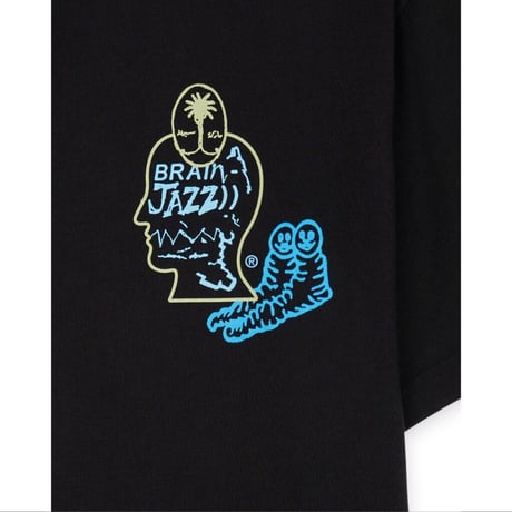 BRAIN DEAD / BRAIN JAZZ T-SHIRT / BLACK