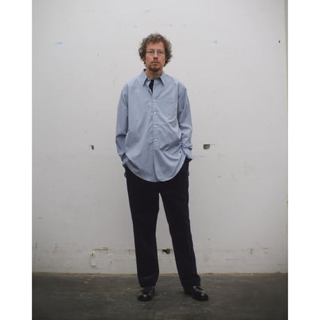 PHIGVEL MAKERS & Co. / CLASSIC LONG DRESS SHIRT / D.NAVY