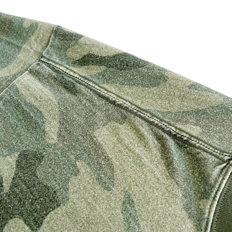 COMFORTABLE REASON / PIGMENT DYED MELT CAMO TEE