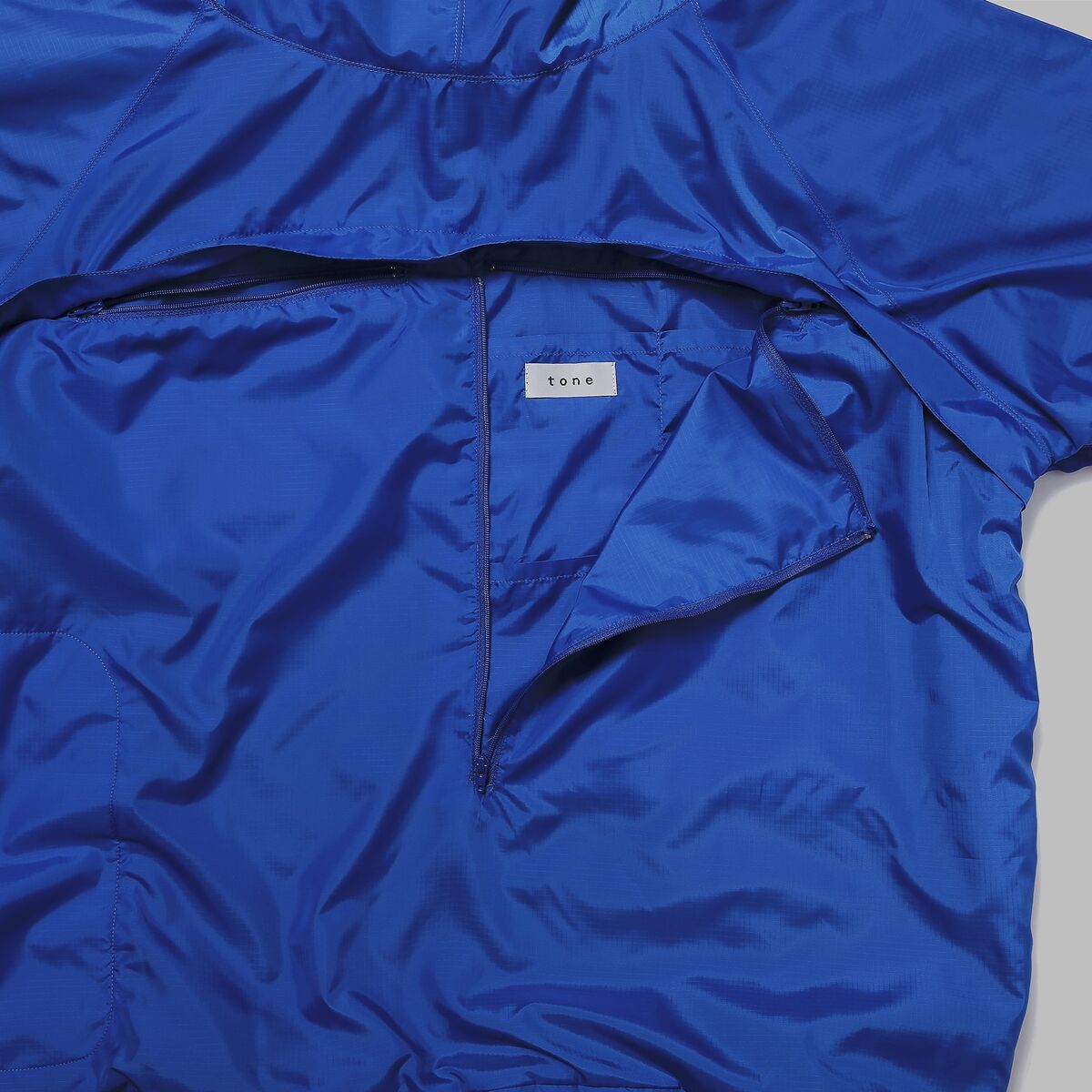 tone / SALVAGE PARKA / BLUE | Sophomore