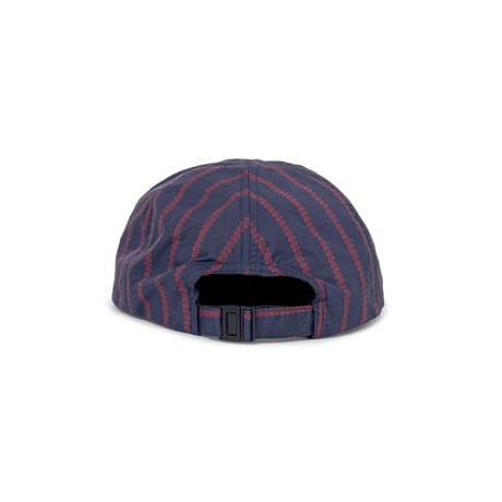 SOL soonerorlater / STRIPE NYLON SOFT CAP / NAVY