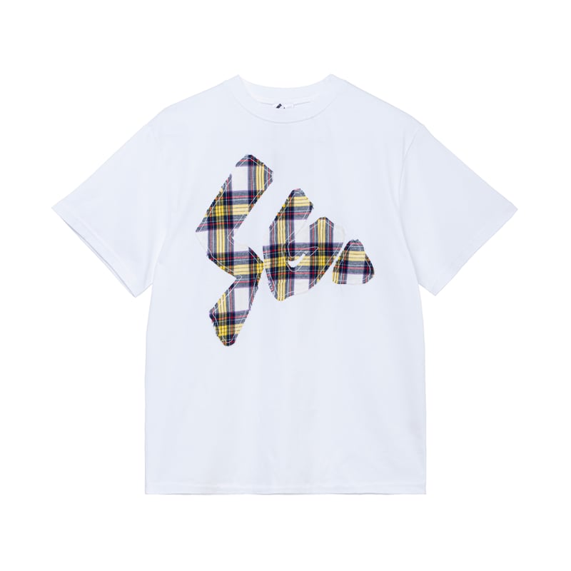 トップス SG Fabric Paste Tee (White) Gondour Layered Patch Tee | GUESS