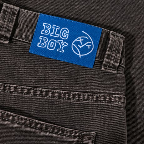 POLAR SKATE CO. / BIG BOY SHORTS / WASHED GREY
