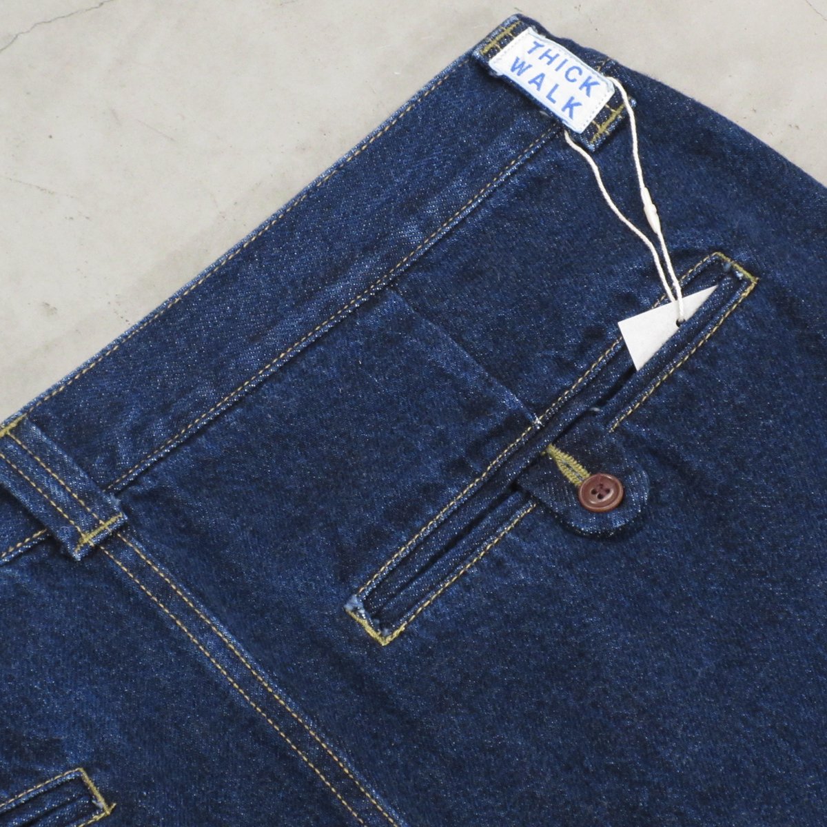 NOROLL / THICK WALK PANTS / BLUE DENIM | Sophomore