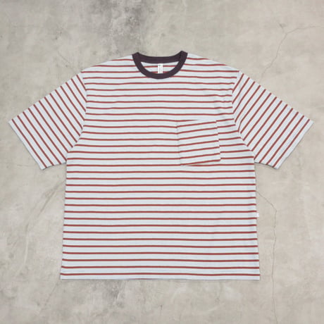 NOROLL / UNEVENNESS S/S TEE / ORANGE