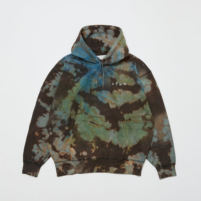 BAL / LOGO TIE DYE HOODIE by YUKIDYE / BLACK | BAL / LOGO TIE DYE HOODIE by YUKIDYE / BLACK |