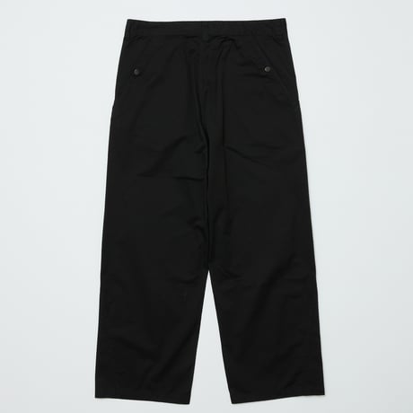 BAL / ANGLED SEAM CHINO PANT / BLACK