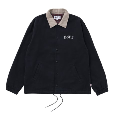 BoTT / HEAVY TWILL COACH JACKET / BLACK