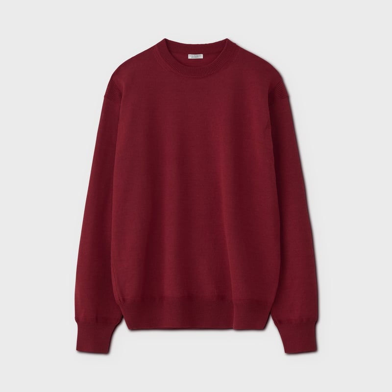 PHIGVEL MAKERS & Co. / W/L CREWNECK KNIT / RED