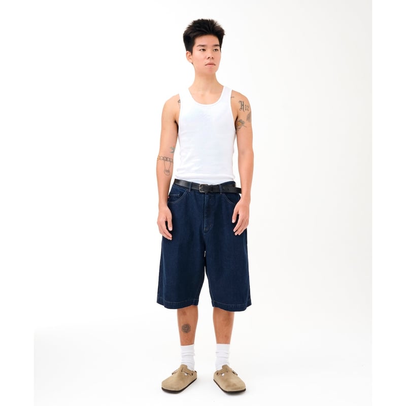 SOL soonerorlater / GURUGURU DENIM SHORTS / IND
