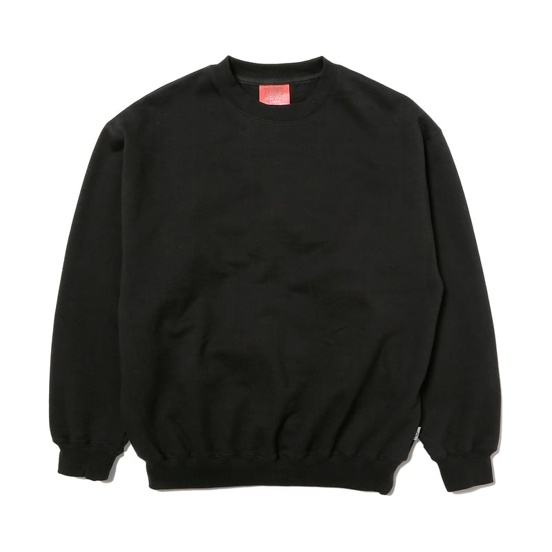 Original Fabric Basic Crew Neck Sweat 黒 Original Fabric Basic Crew Neck Sweat 黒 Stussy Basic
