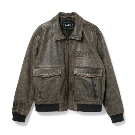 BoTT 22AWSparkle Leather Jacket レザージャケット BoTT Sparkle Leather Jacket レザージャケット BoTT 22AWSparkle