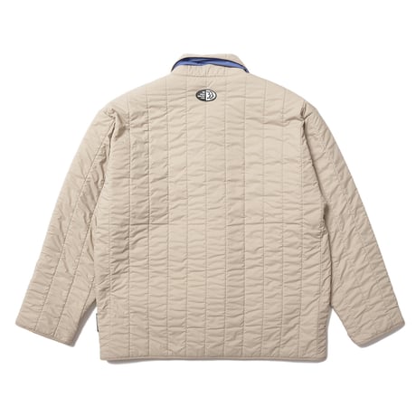 HOMBRE NINO / STRIPE QUILTING JACKET / BEIGE