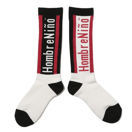 HOMBRE NINO / SKATE SOCKS / WHITE