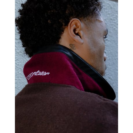 SOL soonerorlater / VARSITY JACKET / GREEN
