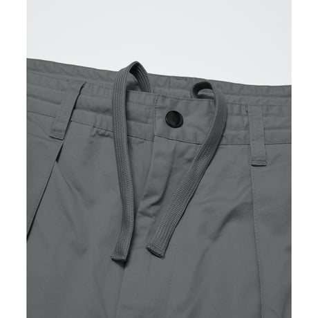 BAL / COTTON TWILL OVER SIZED BERMUDA SHORT / ASPHALT