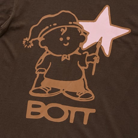 BoTT / STAR CHILD TEE / BROWN